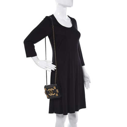 Chanel Lambskin Quilted Boy Brick Studded Flap Black 2 of 10