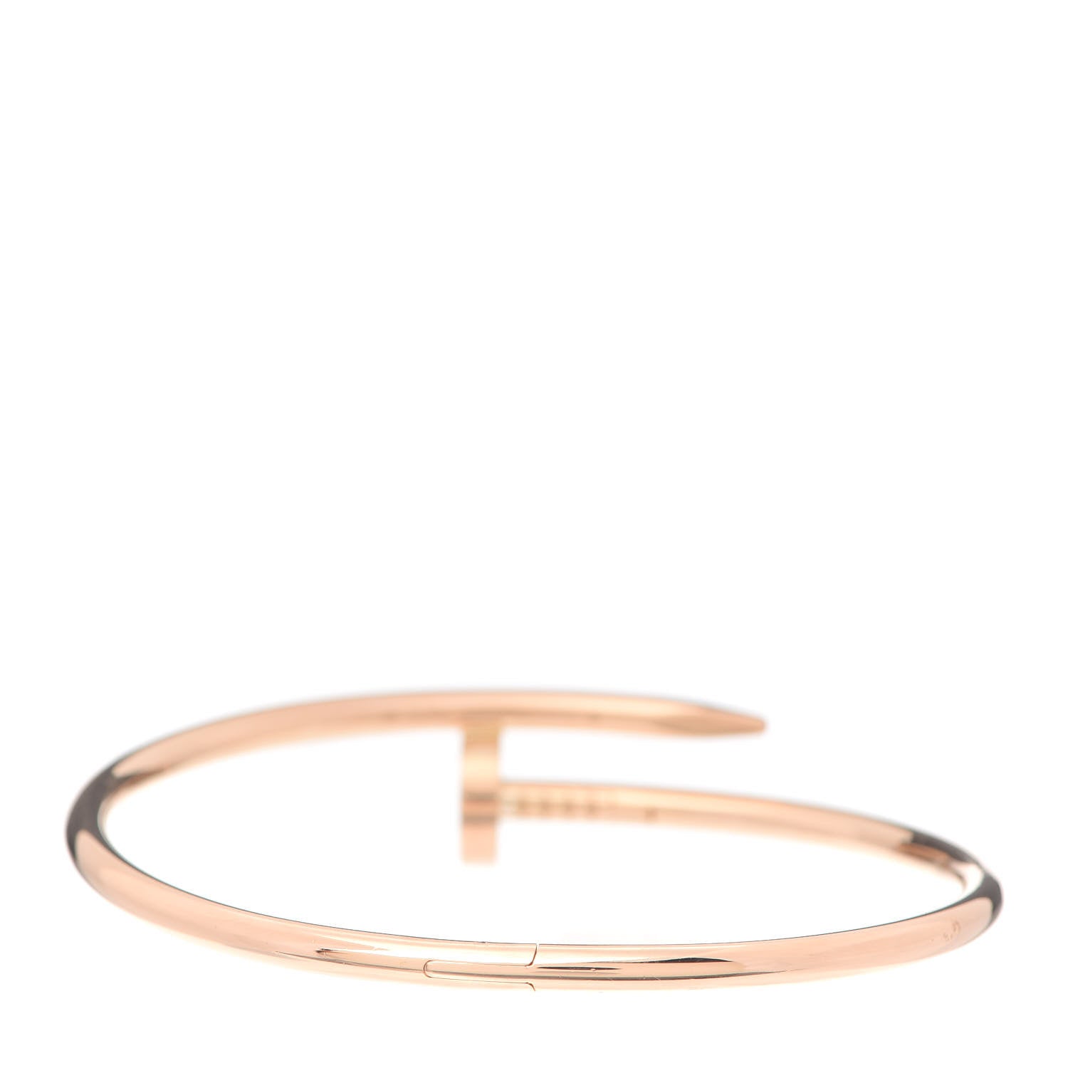Cartier 18K Pink Gold Juste Un Clou Bracelet 18 3 of 7