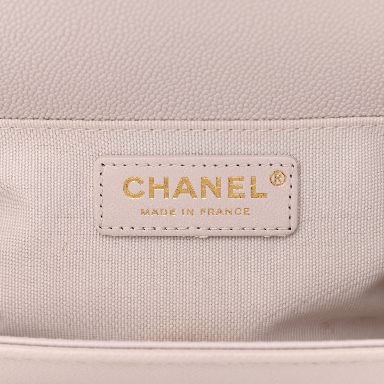 Chanel Caviar Quilted Chain Around Medium Boy Flap Light Purple 6 of 12
