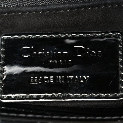 Christian Dior Patent Cannage Mini Lady Dior Black 5 of 9