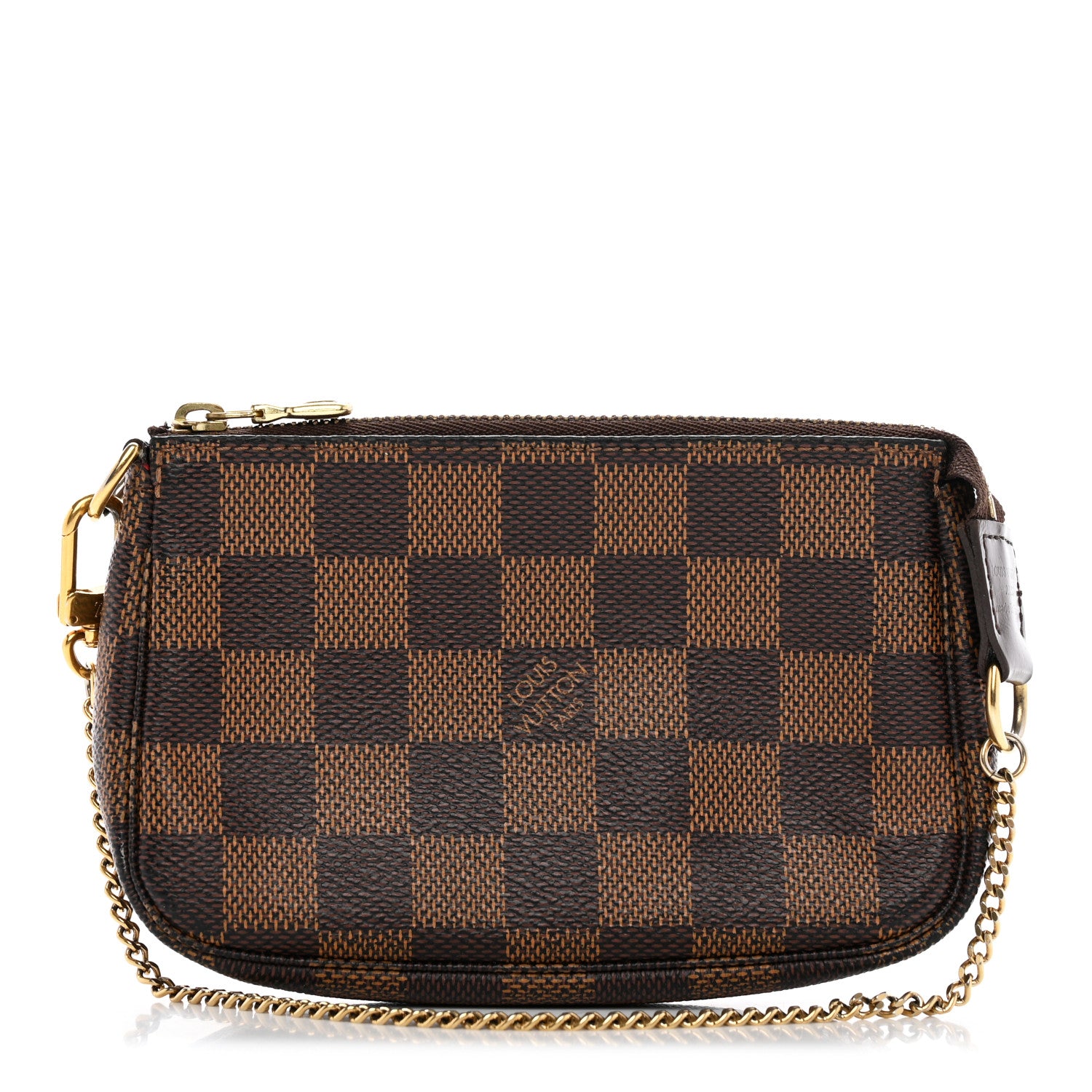 Louis Vuitton Damier Ebene Mini Pochette Accessories 1 of 8