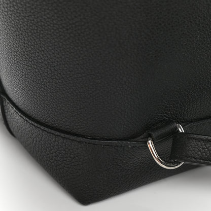 Louis Vuitton Calfskin Lockme Backpack Black 13 of 14