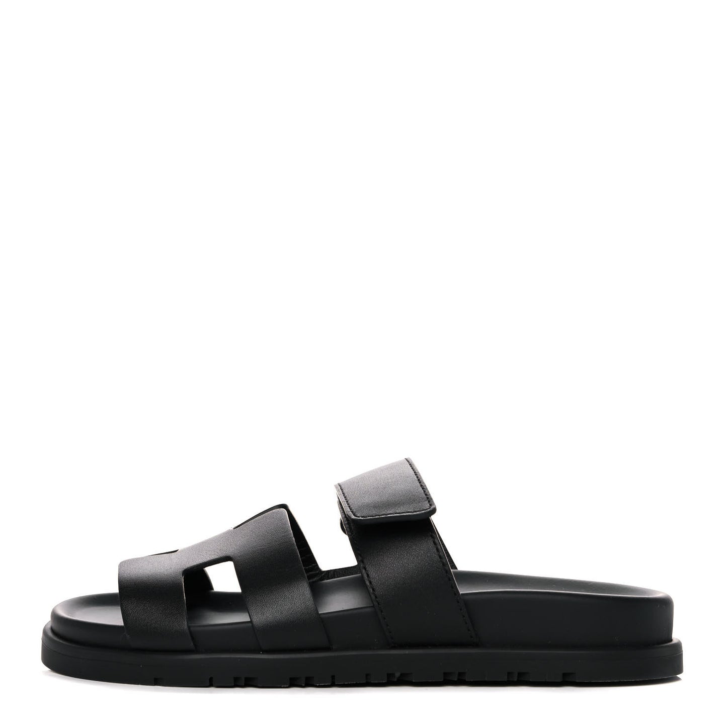 Calfskin Womens Chypre Sandals 35 Black