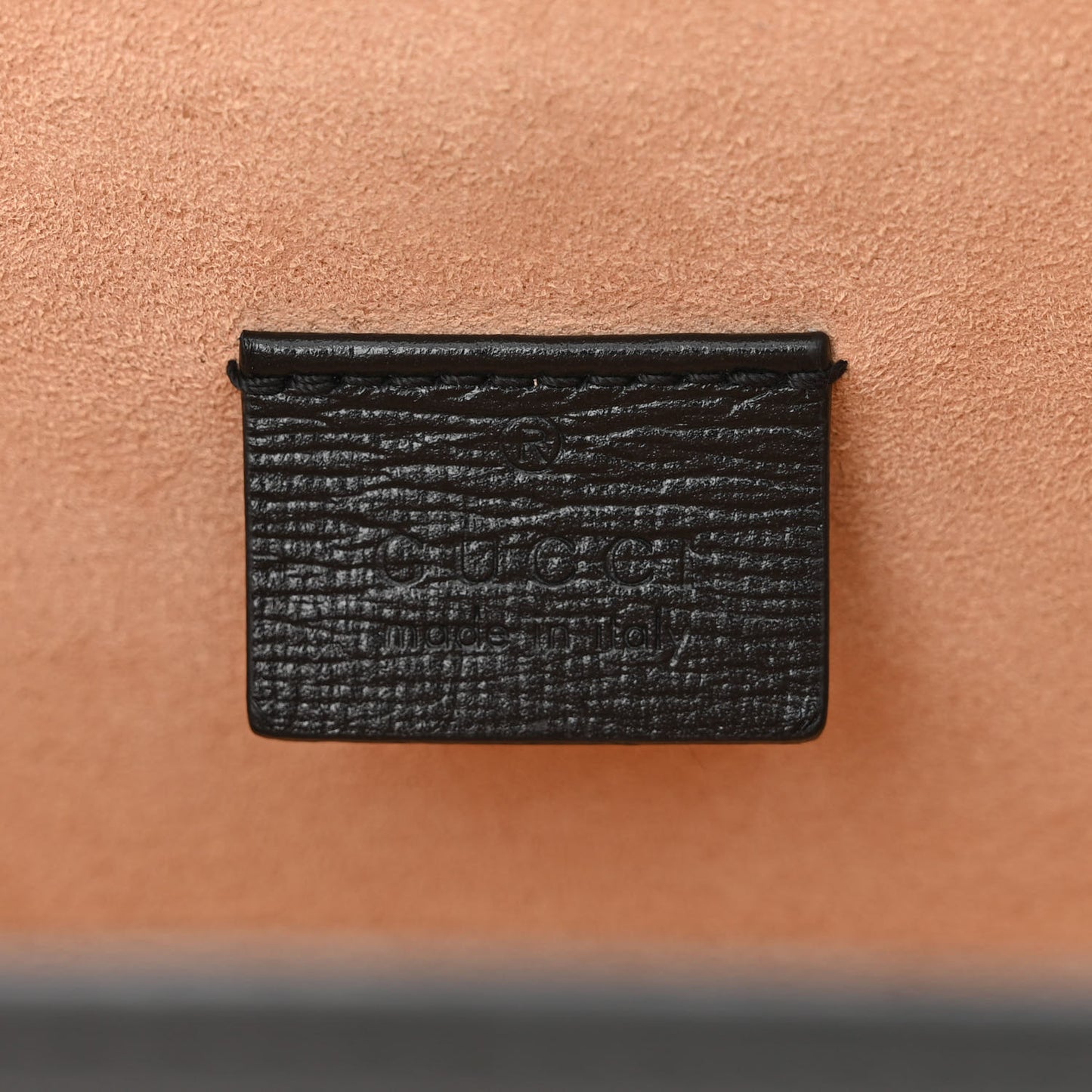 Calfskin Small Padlock Bamboo Shoulder Bag Black