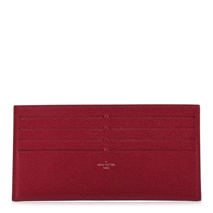 Louis Vuitton Calfskin Felicie Card Holder Insert Fuchsia 1 of 6
