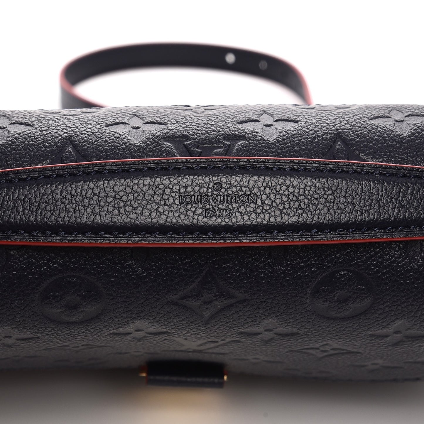 Empreinte Pochette Metis Marine Rouge