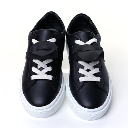 Hermes Calfskin Day Sneakers 36.5 Black 5 of 9