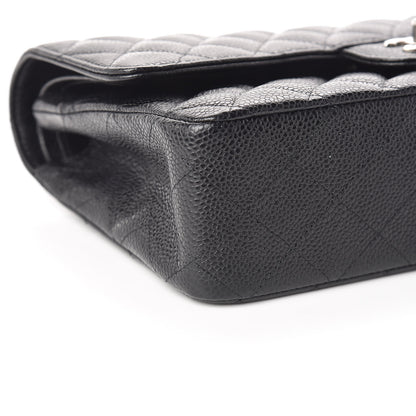 Chanel Caviar Quilted Medium Double Flap Black 5 of 10