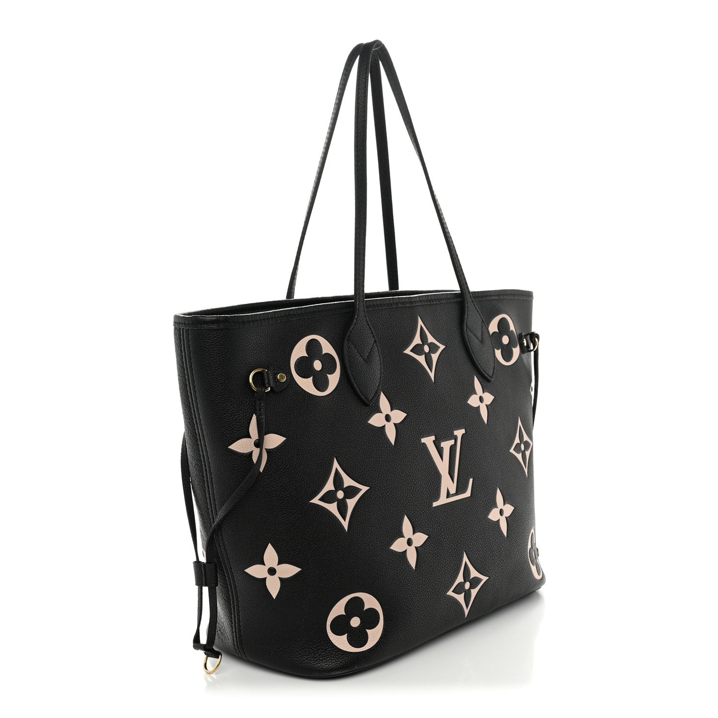 Empreinte Monogram Giant Neverfull MM Black Beige