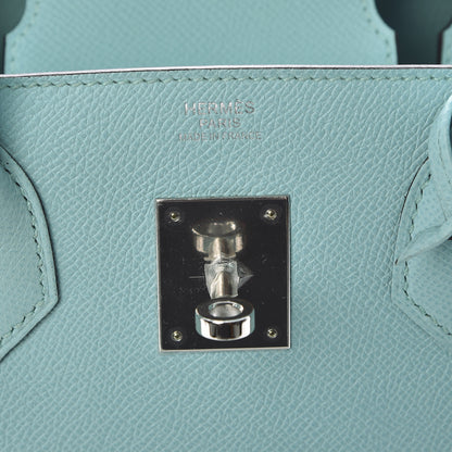 Hermes Epsom Birkin 30 Bleu Atoll 8 of 10