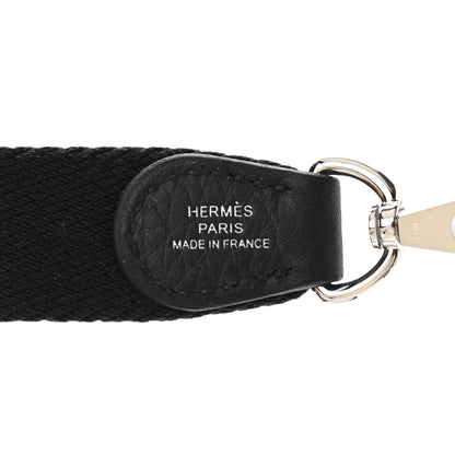 Hermes Taurillon Clemence Evelyne TPM Black 7 of 11