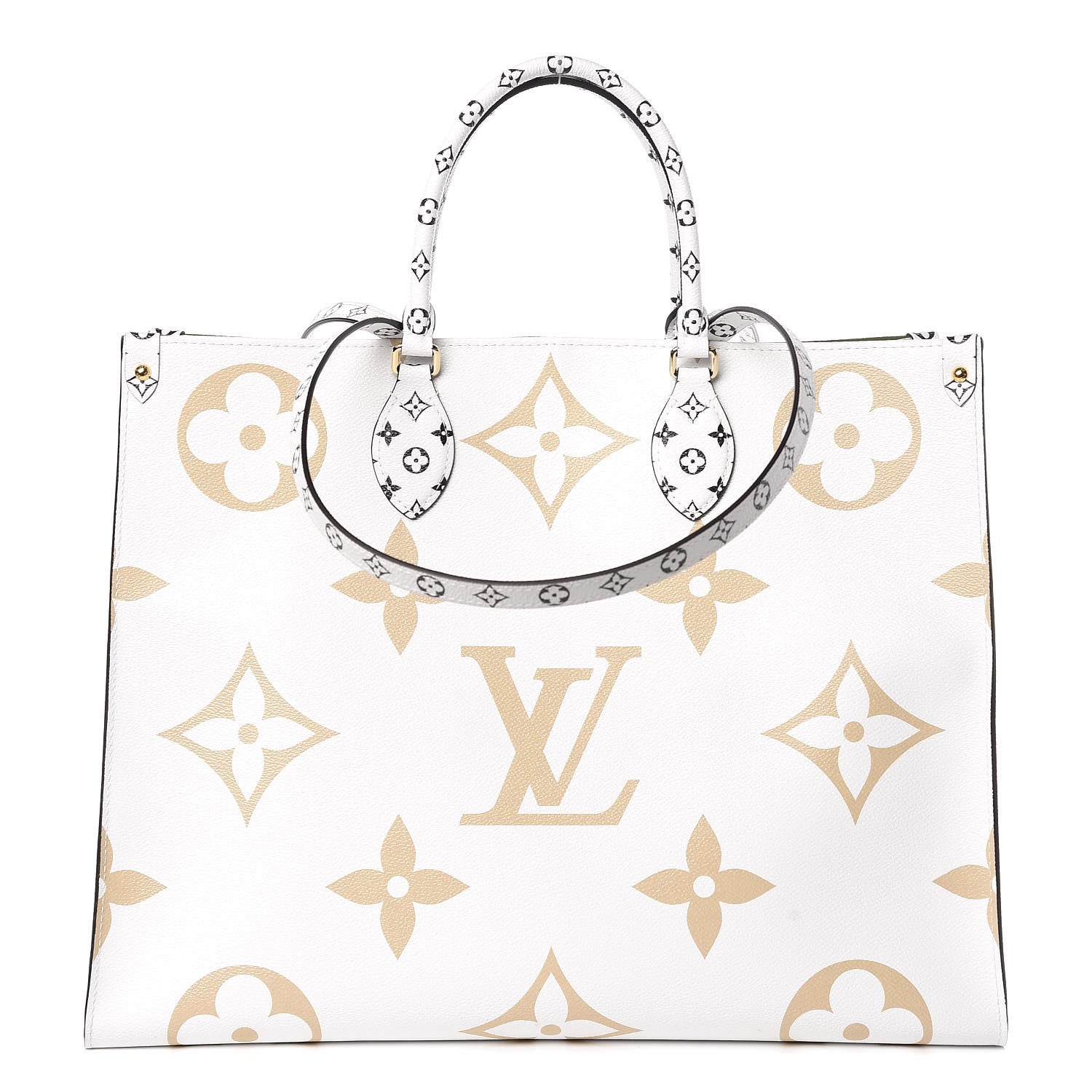 Louis Vuitton Monogram Giant Onthego GM Kaki Beige 1 of 11