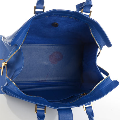 Saint Laurent Calfskin Medium Classic Y Cabas Royal Blue 5 of 8