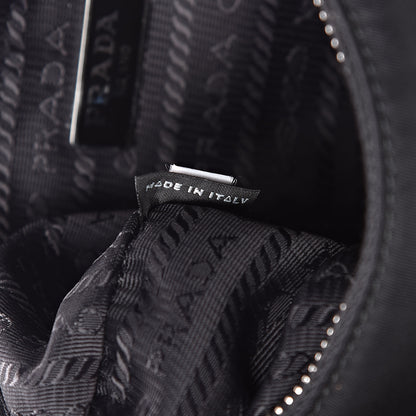 Prada Nylon Re-Edition 2005 Shoulder Bag Black 6 of 9