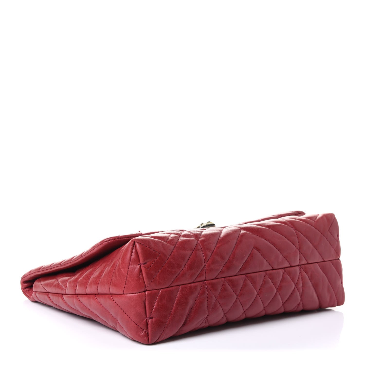 Lanvin Lambskin Quilted Medium Happy Shoulder Bag Red 4 of 10