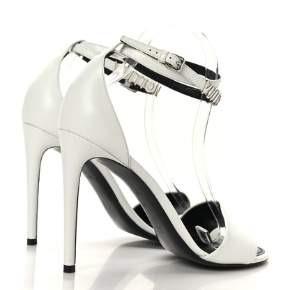 Louis Vuitton Calfskin Call Back Sandals 40 White 4 of 9
