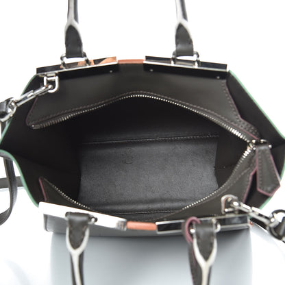 Fendi Vitello Dolce Mini 3jours Tote Carbone 5 of 18