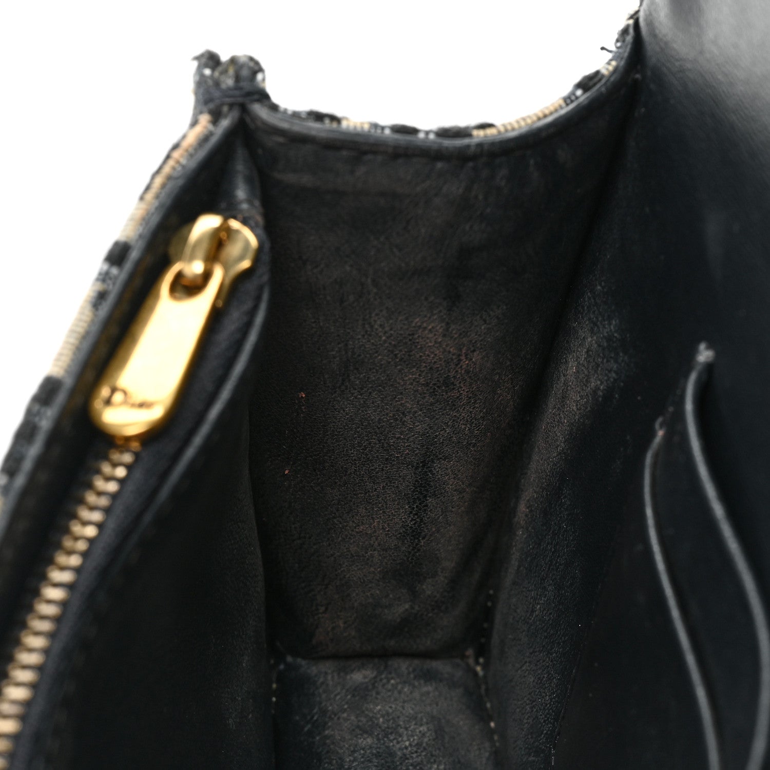 Christian Dior Oblique Saddle Belt Bag Blue 9 of 10