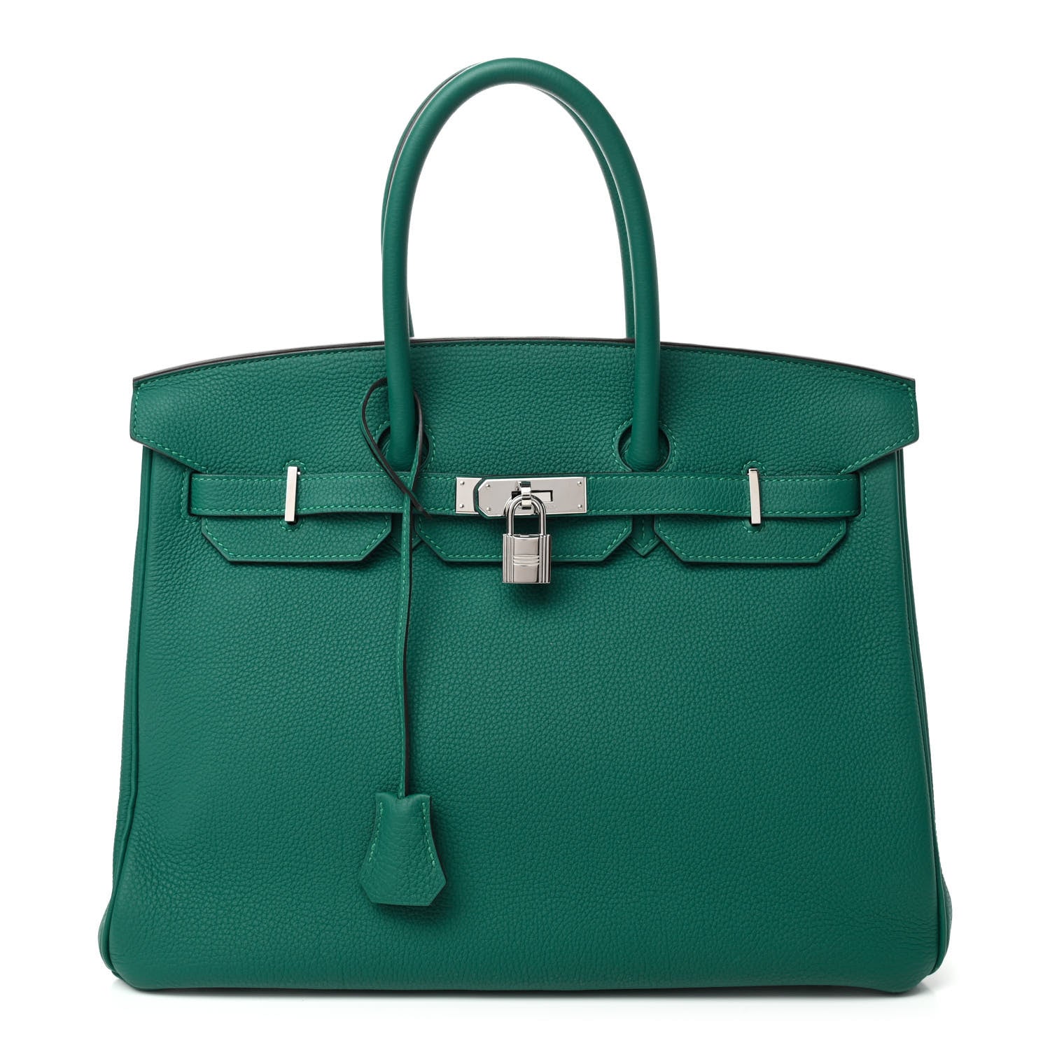 Hermes Togo Birkin 35 Malachite 1 of 9