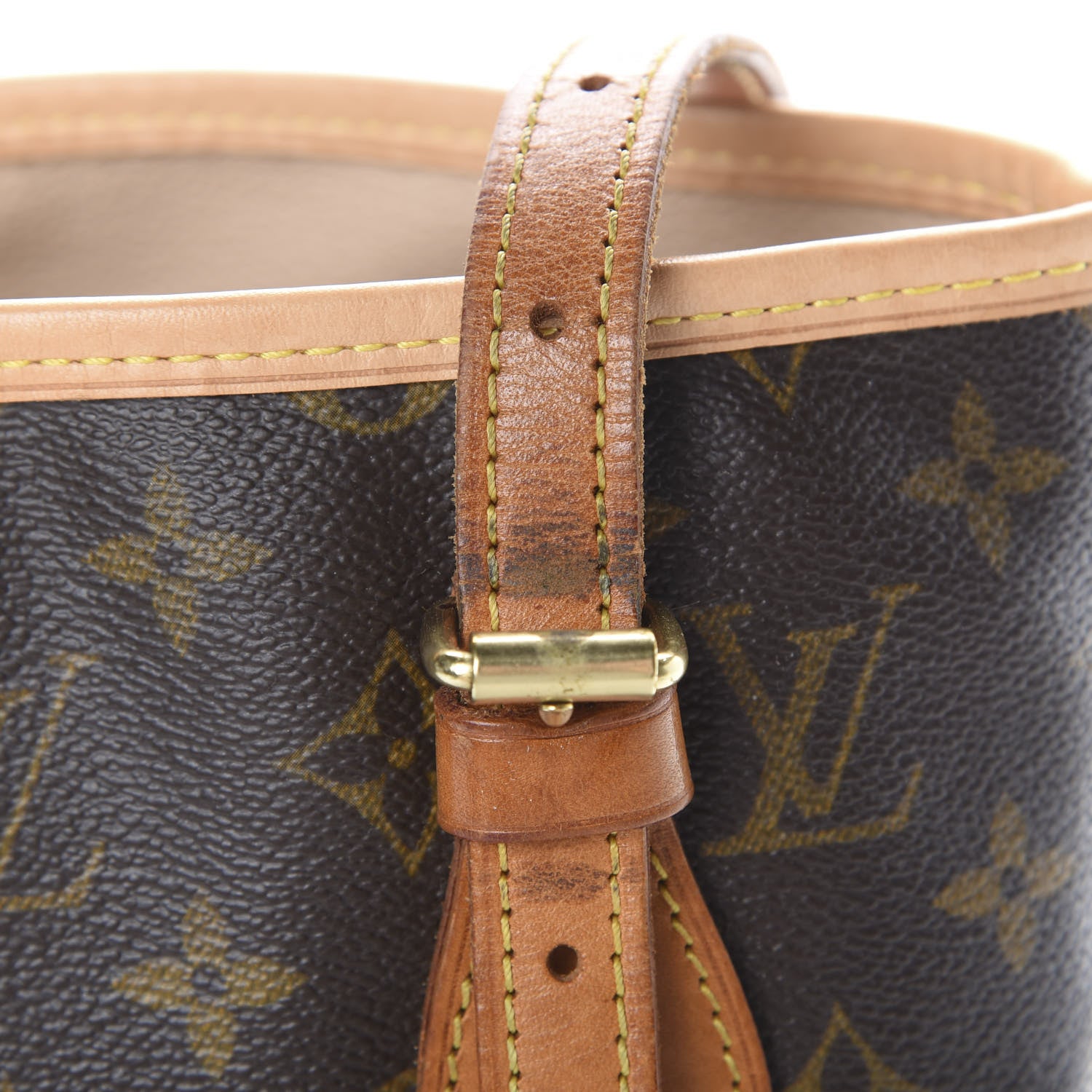Louis Vuitton Monogram Petit Bucket 23 16 of 21