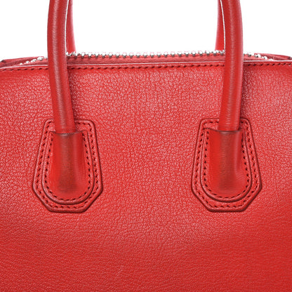 Givenchy Sugar Goatskin Mini Antigona Red 11 of 14