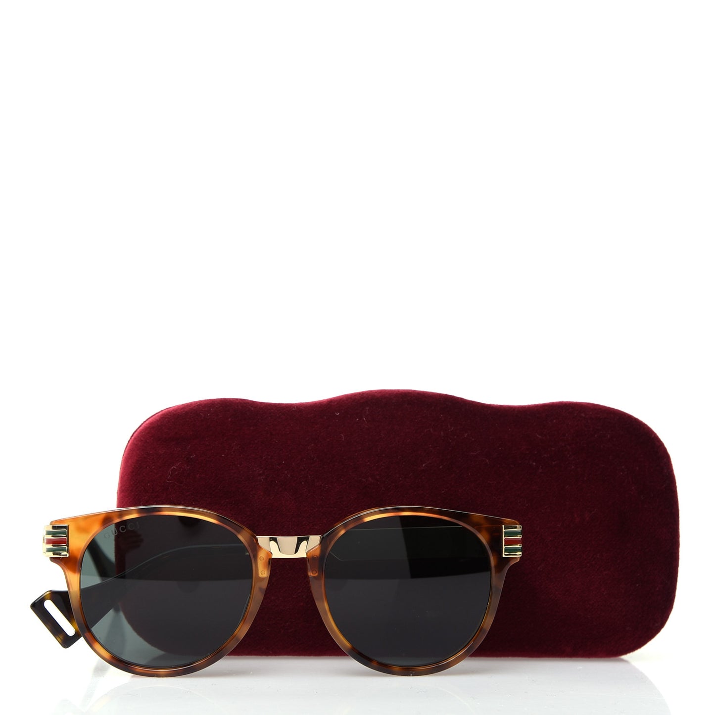 Acetate Web Sunglasses GG0586S Tortoise