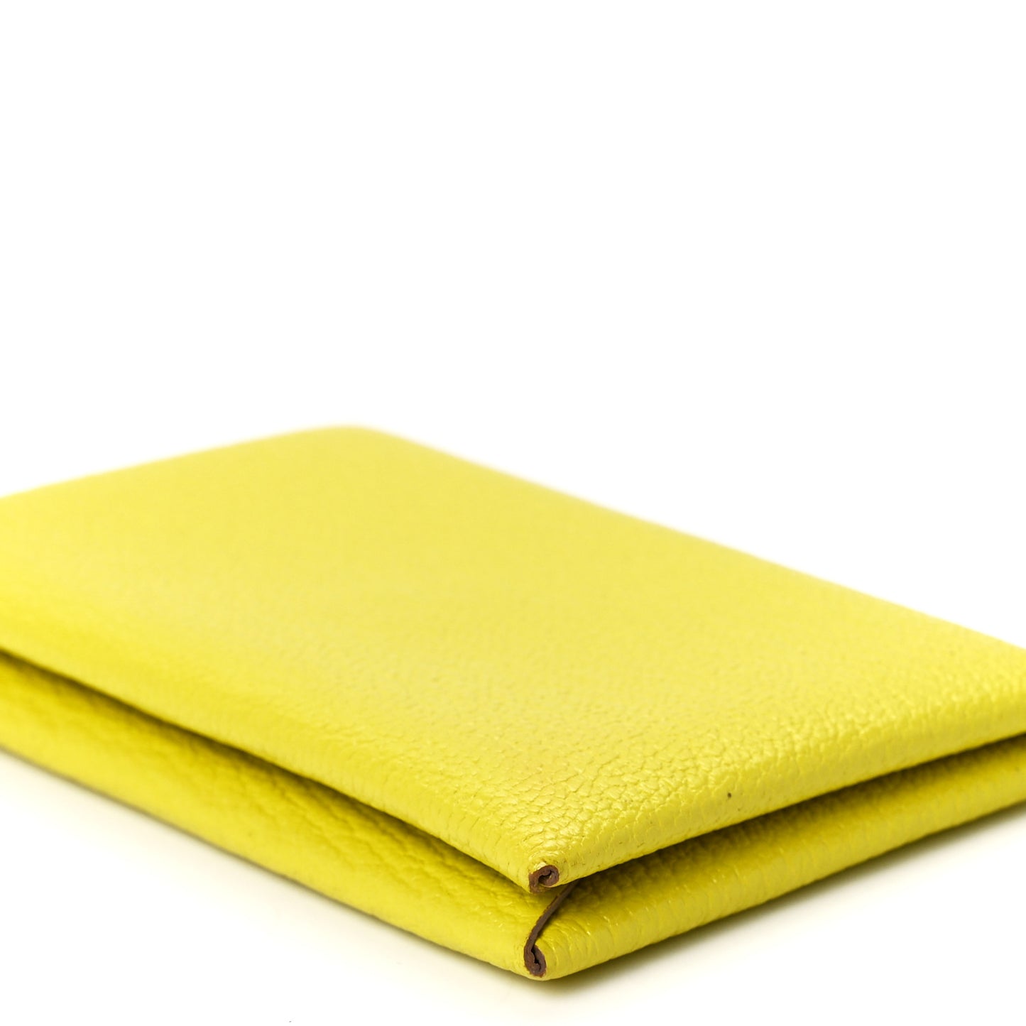 Chevre Mysore Calvi Card Case Lime