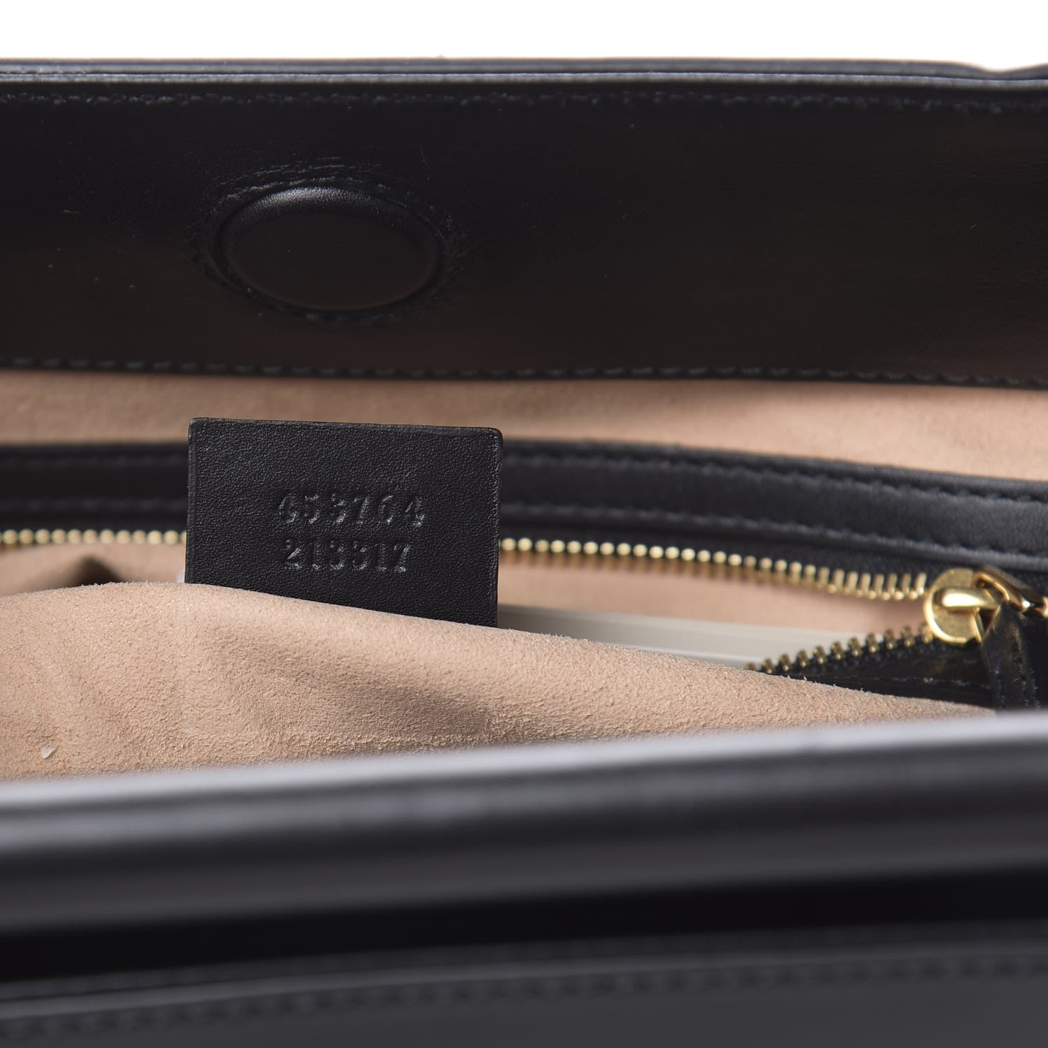 Gucci Nappa Bamboo Web Medium Nymphaea Top Handle Bag Black 8 of 15