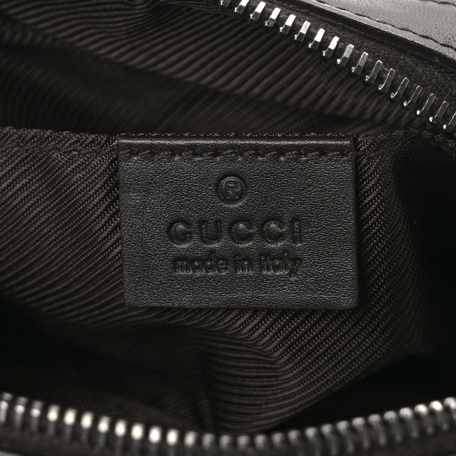 Gucci Monogram Web Small Cosmetic Case Dark Brown 6 of 9