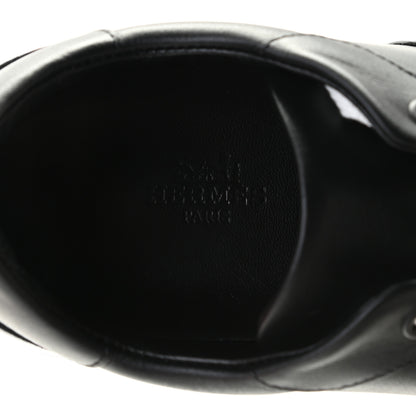 Hermes Calfskin Day Sneakers 37 Black 6 of 8