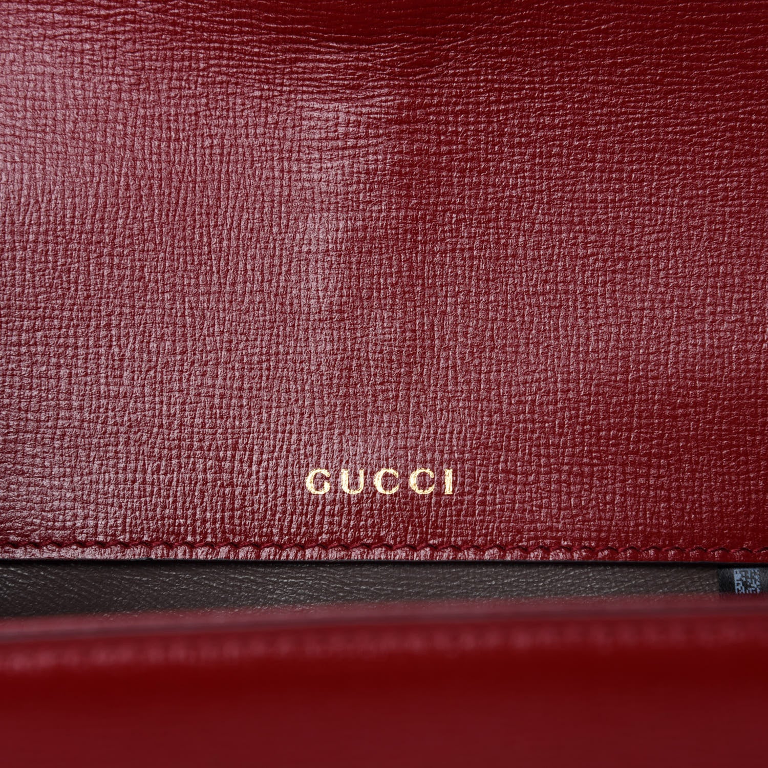 Gucci Azalea Calfskin Mini Sylvie 1969 Flap Messenger Bag New Cherry Red 9 of 12