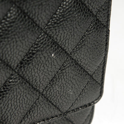 Chanel Caviar Quilted Wallet On Chain WOC Black 9 of 9