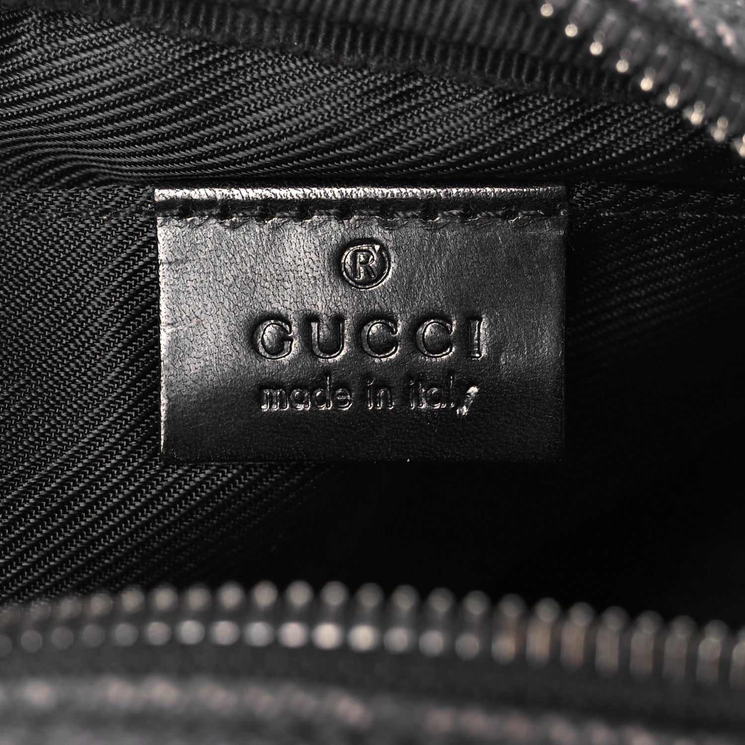 Gucci GG Monogram Crossbody Bag Black 5 of 9