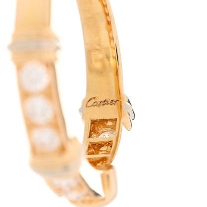 Cartier 18K Yellow White Gold Diamond Half Contessa Band Ring 50 5.5 4 of 8
