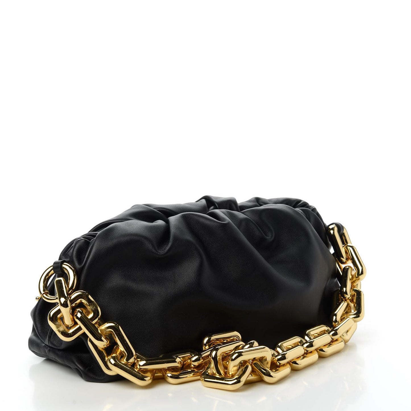 Calfskin The Pouch Chain Black