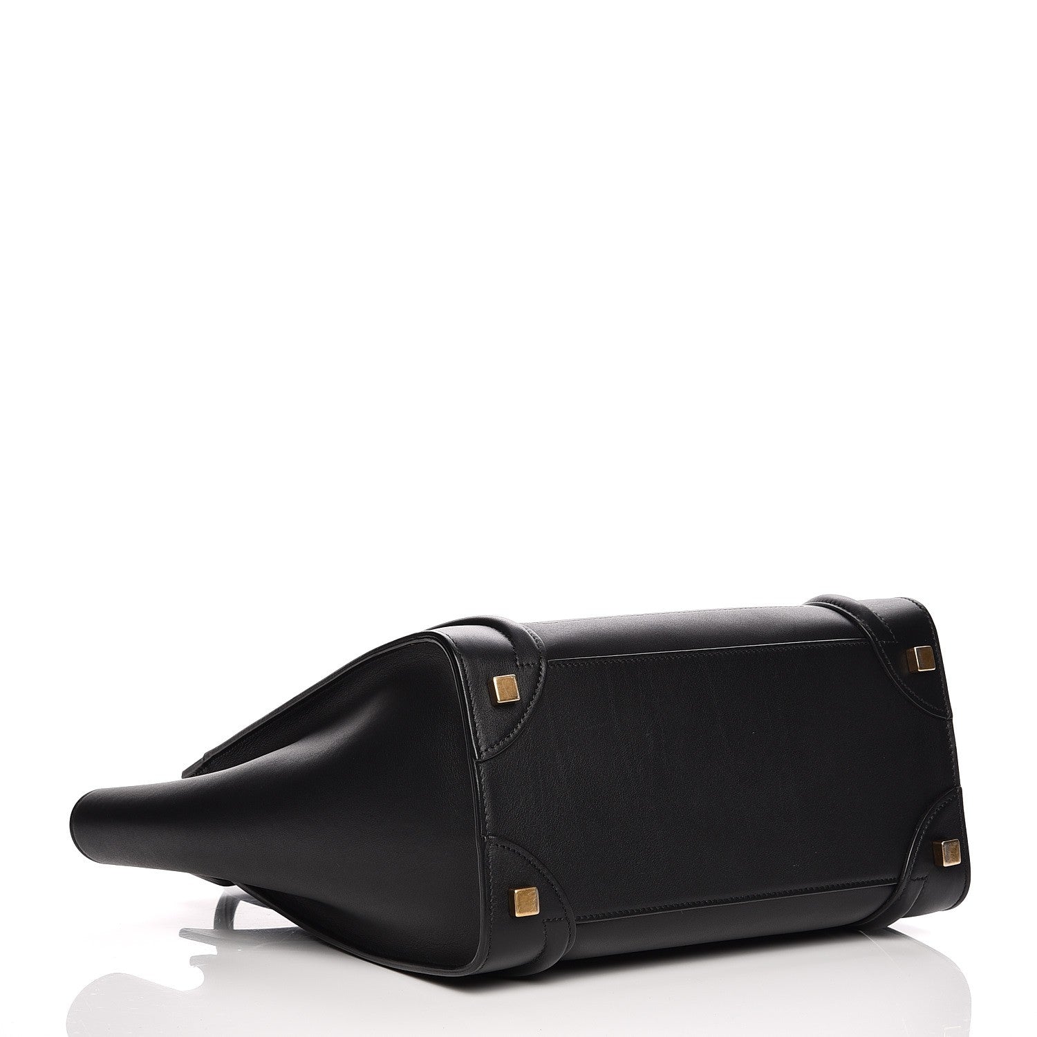 Celine Smooth Calfskin Micro Luggage Black 4 of 9