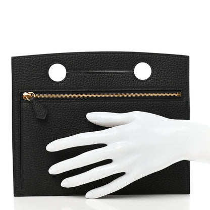 Hermes Togo Backpocket Pouch 30 Black 2 of 7