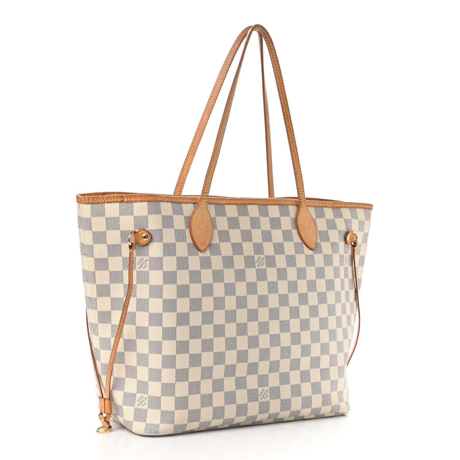 Louis Vuitton Damier Azur Neverfull MM 3 of 20