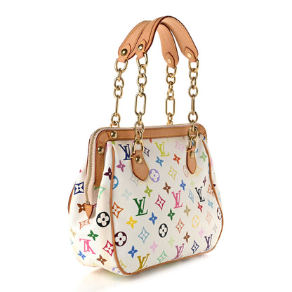 Louis Vuitton Monogram Multicolor Gracie MM White 3 of 9