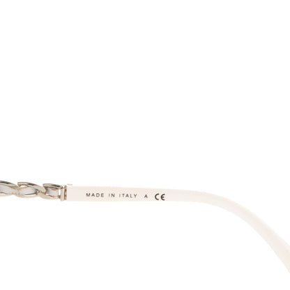 Chanel Chain Sunglasses 4194-Q White 5 of 9
