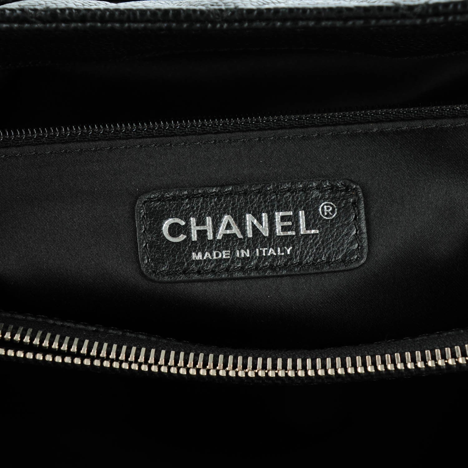 Chanel Caviar Quilted Grand Shopping Tote GST Black 6 of 7