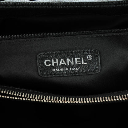Chanel Caviar Quilted Grand Shopping Tote GST Black 6 of 7