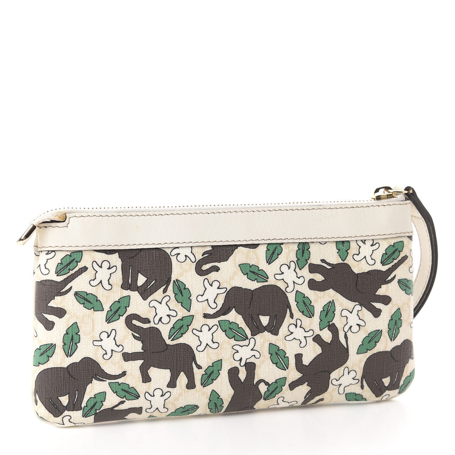 Gucci Monogram Pouch Unicef Elephant Snowman 3 of 7