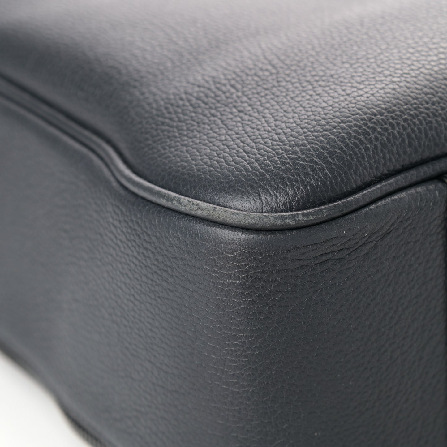 Calfskin Johan Briefcase Grey