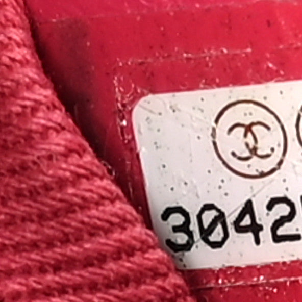Chanel Tweed Mini Coco Handle Flap Fuchsia 7 of 10