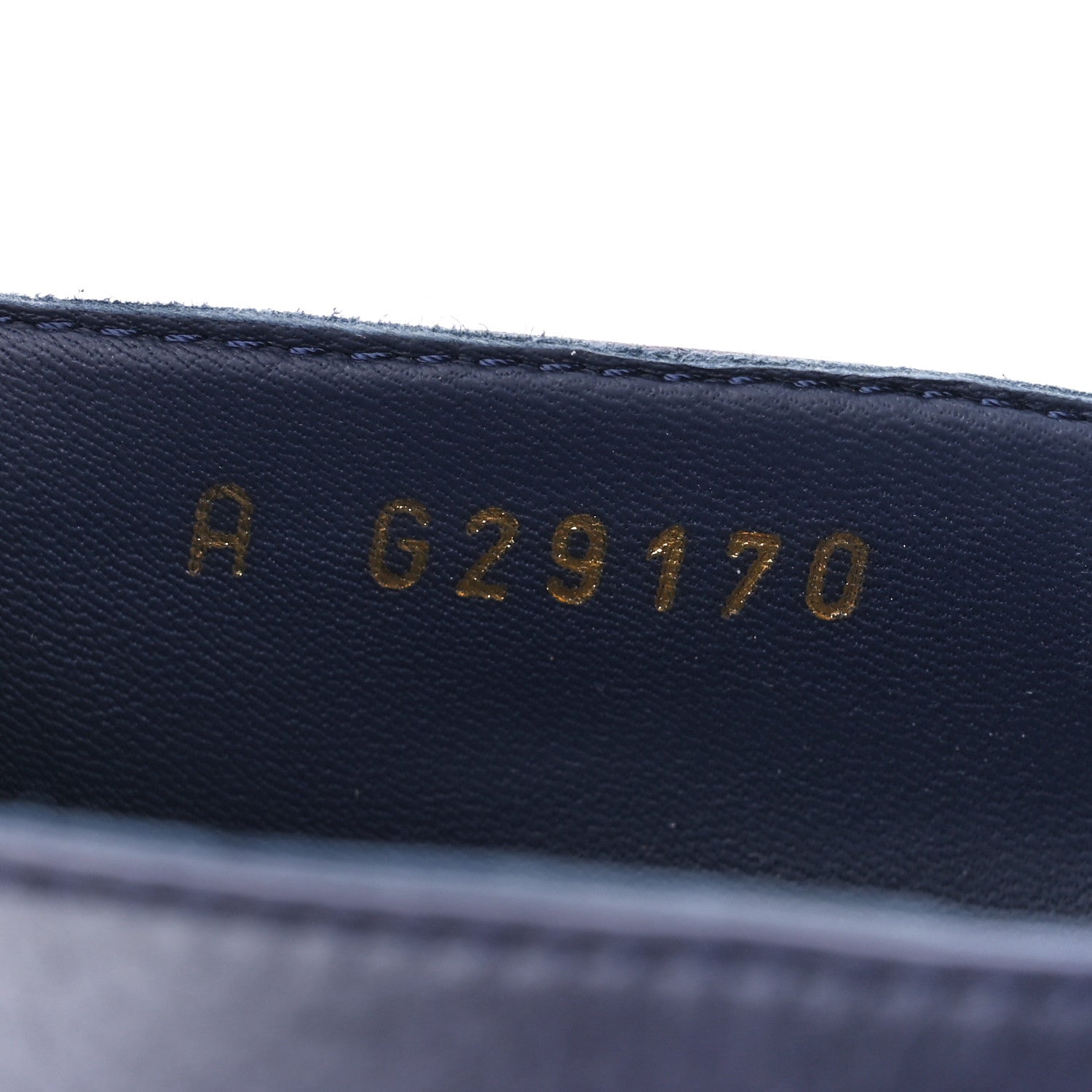 Chanel Lambskin CC Loafers 37.5 Navy 8 of 8