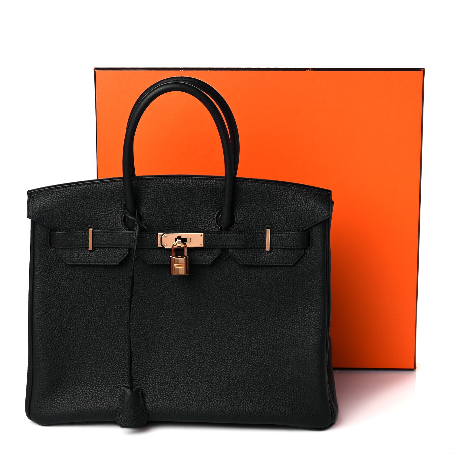 Hermes Togo Birkin 35 Black 9 of 9