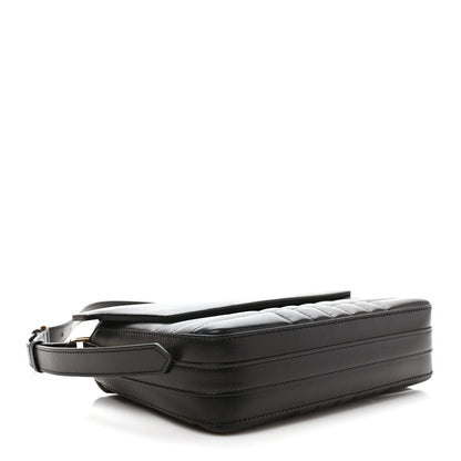 Burberry Lambskin Quilted Catherine Shoulder Bag Black 4 of 9