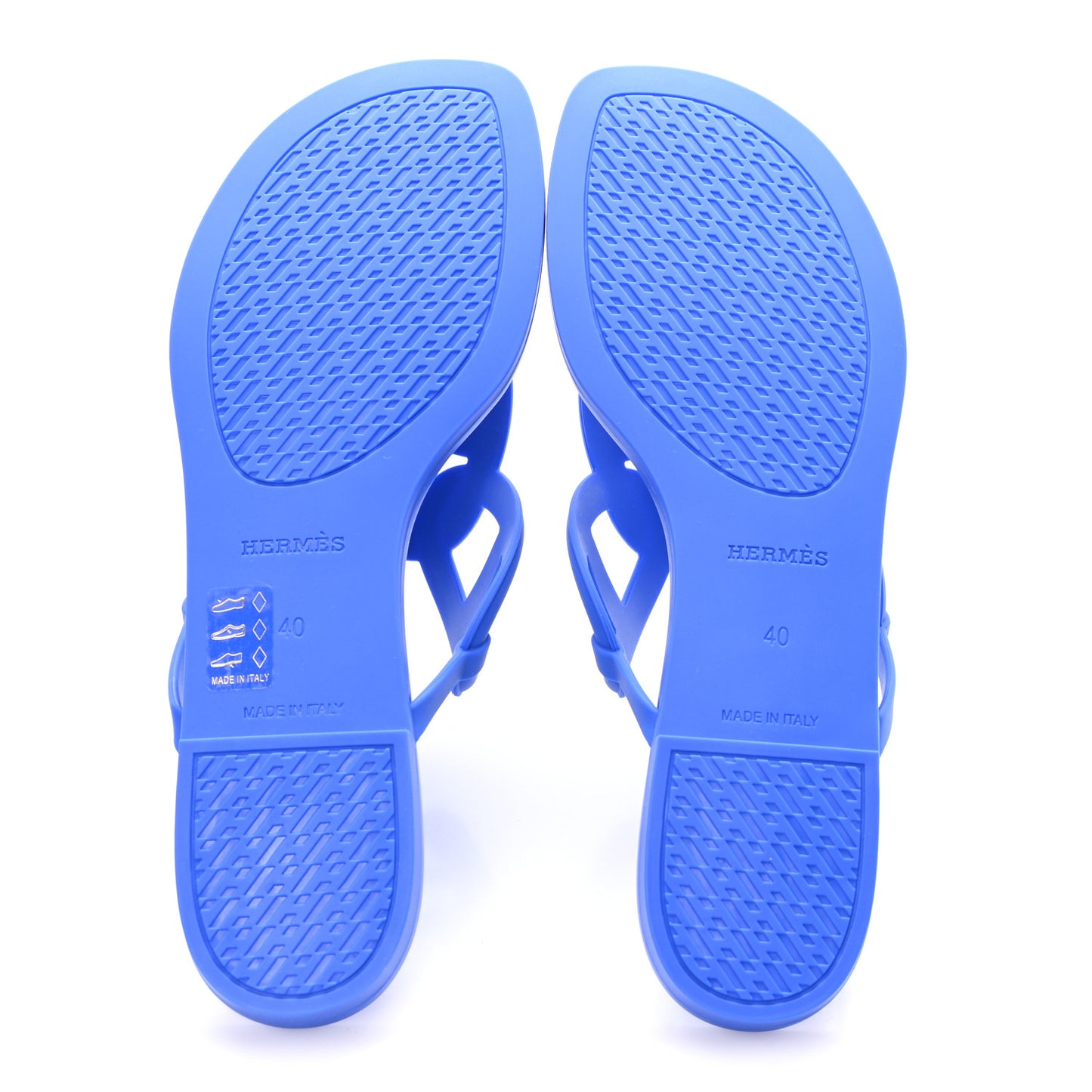Rubber Womens Egerie Sandals 40 Bleu Outremer