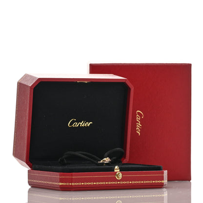 Cartier 18K Pink Yellow White Gold Trinity Adjustable Cord Bracelet Black 4 of 4